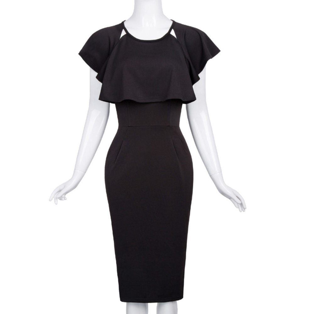 New Belle Poque Retro Pencil Dress